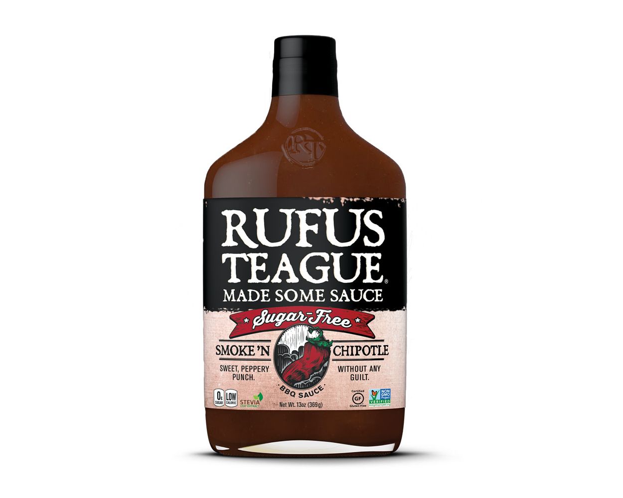 Smoke 'N Chipotle BBQ Sauce from Rufus Teague (Sugar Free)