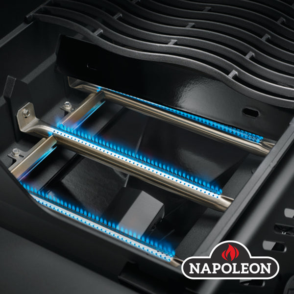 Freestyle 425 Propane Gas Grill with Range Side Burner, Graphite BBQ