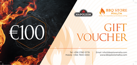 BBQ Store Voucher €100-BBQ STORE MALTA-BBQ STORE MALTA