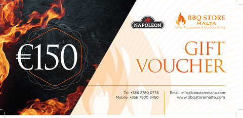 BBQ Store Voucher €150-BBQ STORE MALTA-BBQ STORE MALTA