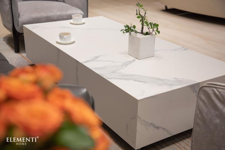 BIANCO Marble Procelain Series Coffee Table Rectangle