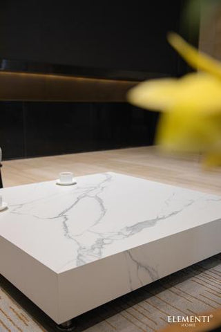 BIANCO Marble Procelain Series Coffee Table Super Large