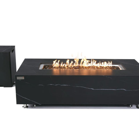 VARNA Marble Porcelain Fire Table BB B