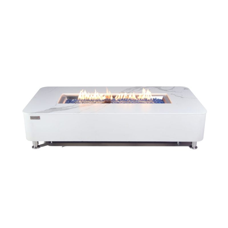 Athens Porcelain Top Fire Table B
