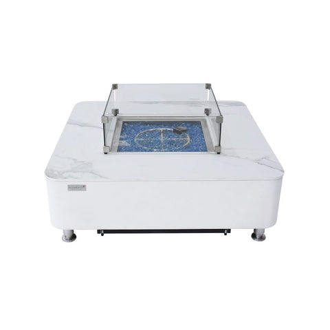 Annecy Porcelain Top Fire Table B