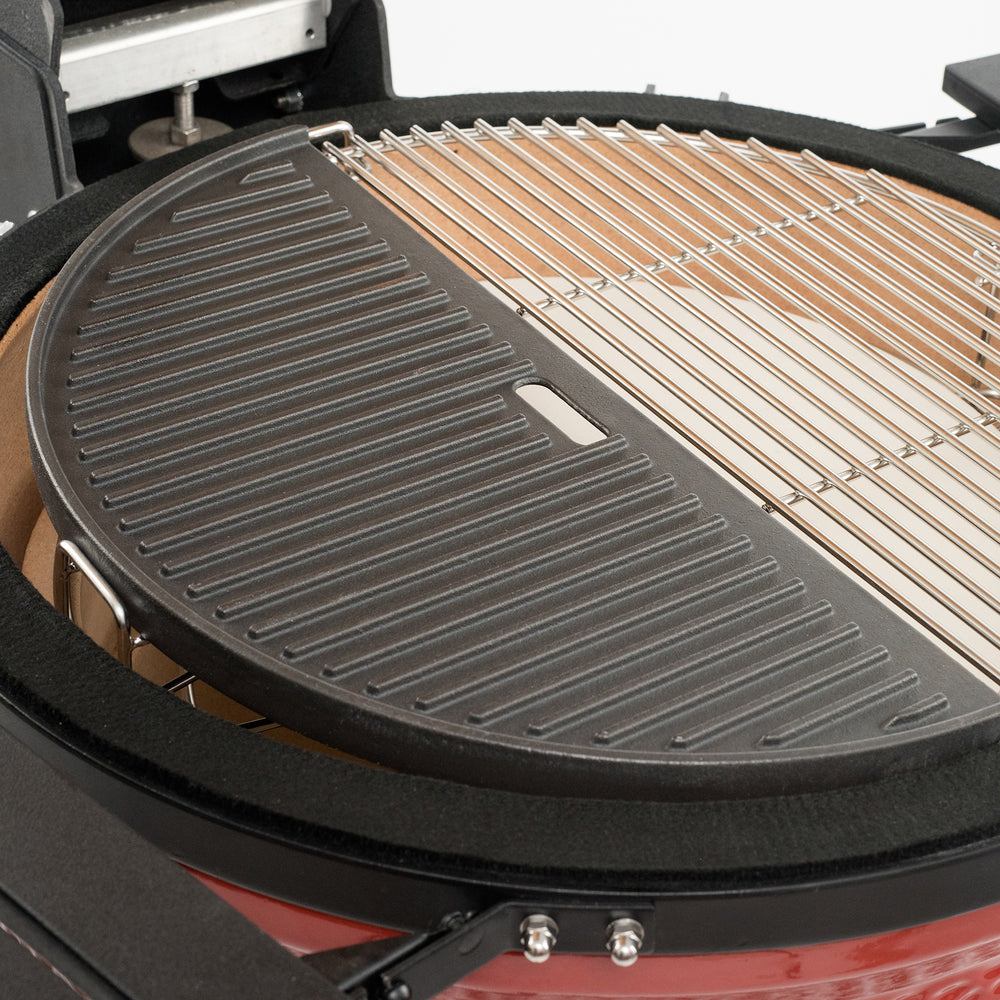 Half Moon Cast Iron Reversible Griddle - Big Joe ®