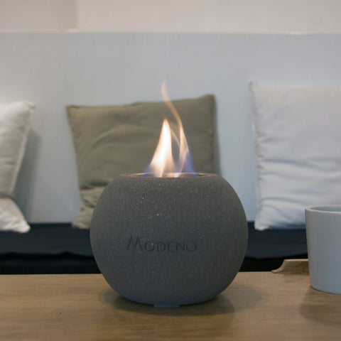 PAFFU Bio-ethanol Tabletop Fireplace Dark grey