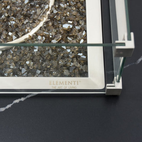 Copenhagen Porcelain Top Fire Table B