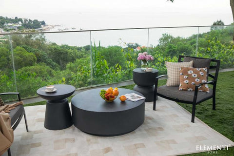 KYLIX Side table - Slate Black