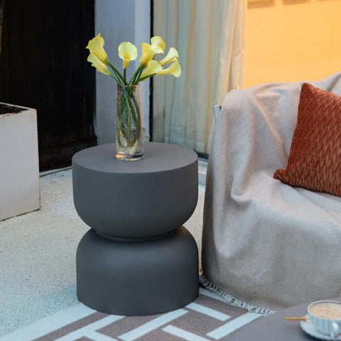 CHRONOS Side table - Slate Black