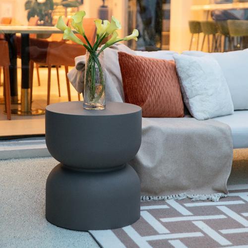 CHRONOS Side table - Slate Black