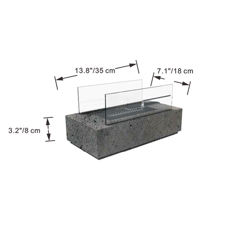 KIRA Bio-ethanol Tabletop Fireplace