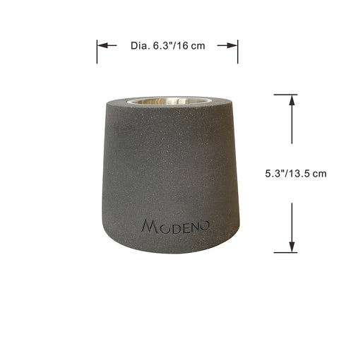 ENTTA Bio-ethanol Tabletop Fireplace Dark Grey
