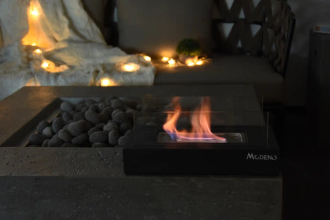 ESSEN stainless steel table fire 35 x 19 cm