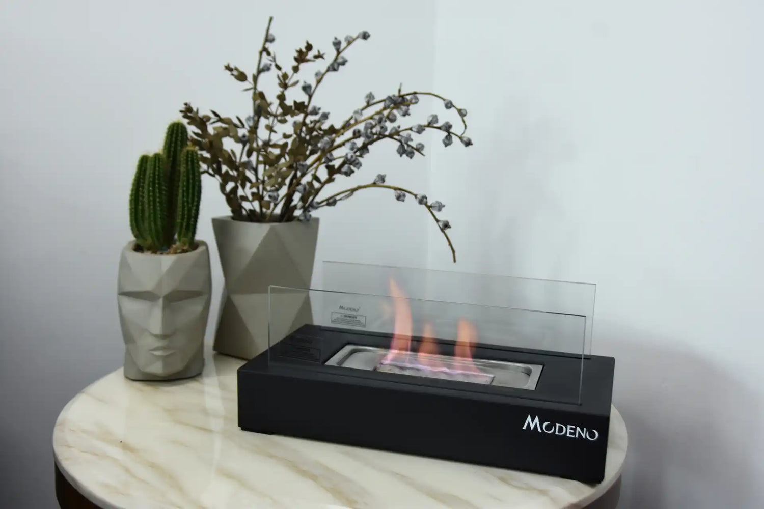 ESSEN stainless steel table fire 35 x 19 cm