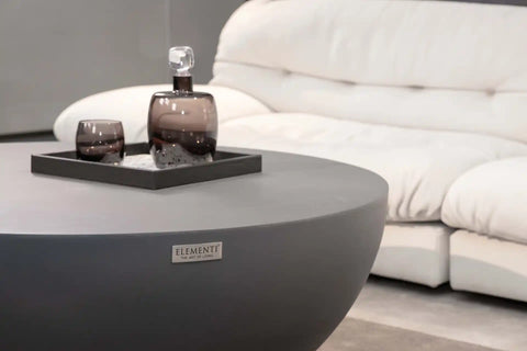 CHRONOS Series Coffee Table Medium - Slate Black