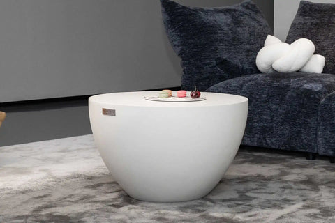 CHRONOS Series Coffee Table Small - Cream White