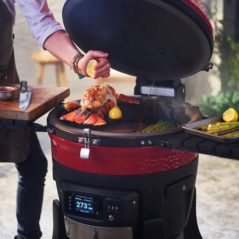 KONNECTED JOE™ DIGITAL CHARCOAL GRILL AND SMOKER