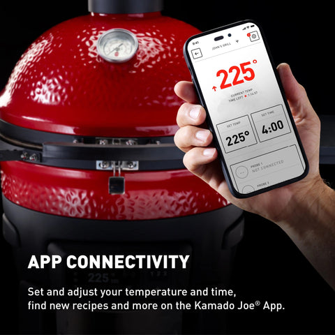 BIG JOE® KONNECTED JOE™ DIGITAL CHARCOAL GRILL AND SMOKER
