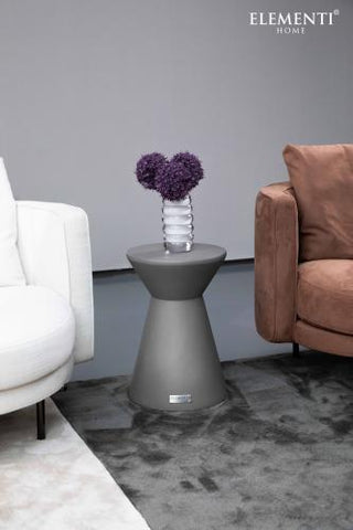 ROME Column Series Side Table Small - Space Grey