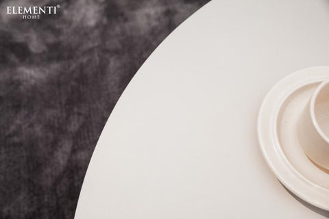 CHRONOS Series Coffee Table Medium - Cream White