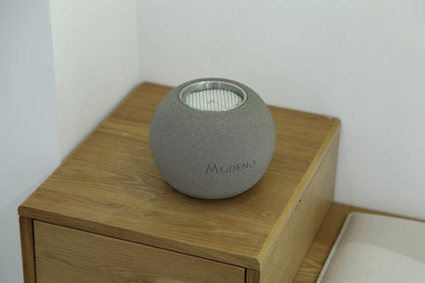 PAFFU Bio-ethanol Tabletop Fireplace Light Grey