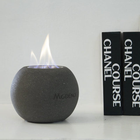 PAFFU Bio-ethanol Tabletop Fireplace Dark grey