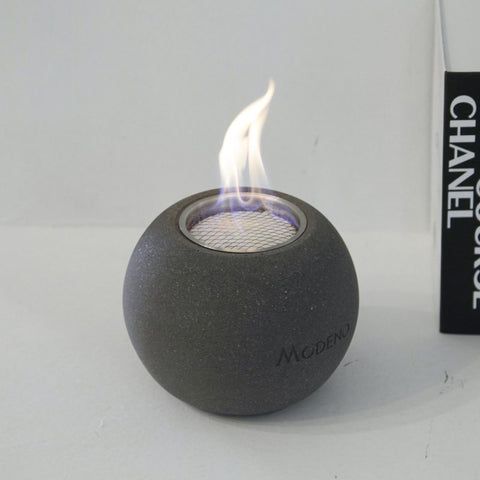 PAFFU Bio-ethanol Tabletop Fireplace Dark grey