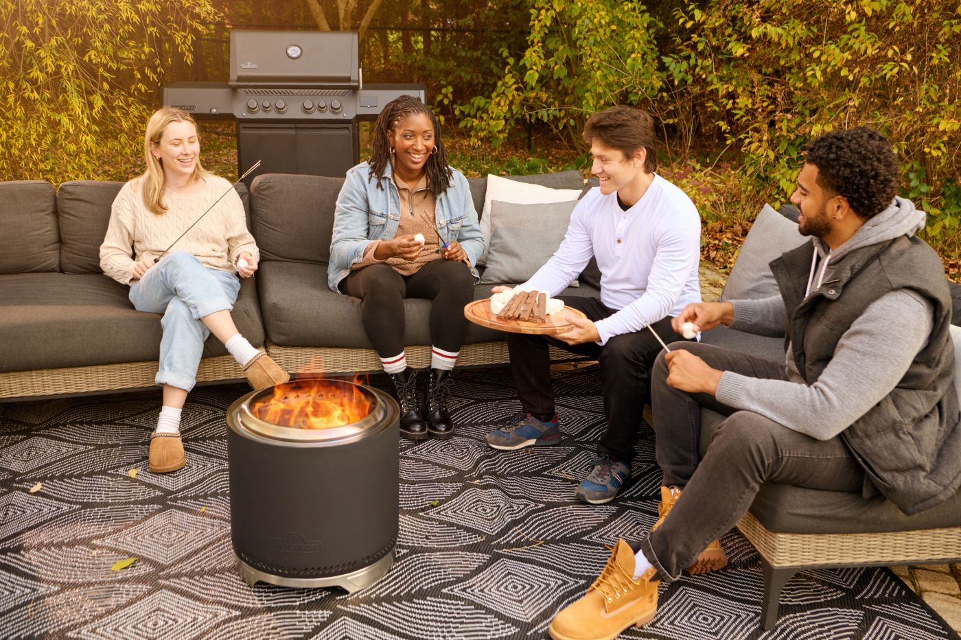 Napoleon Medium PHM wood firepit