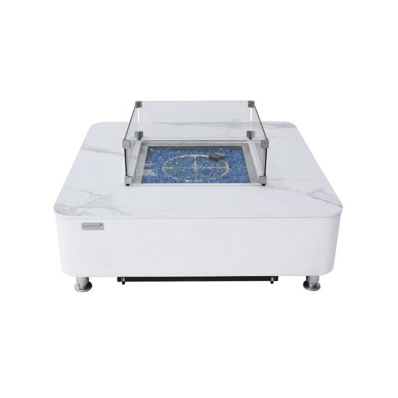 Annecy Porcelain Top Fire Table B - BBQ STORE MALTA