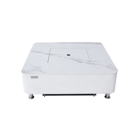 Annecy Porcelain Top Fire Table B - BBQ STORE MALTA