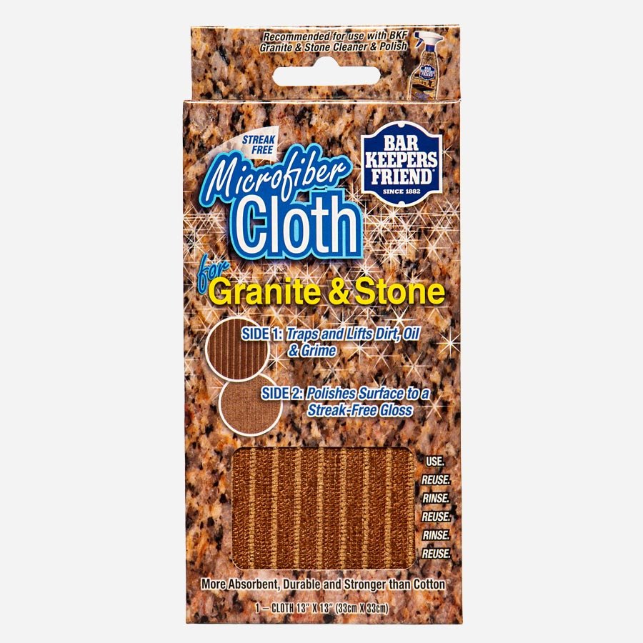 Bar Keepers Friend® Granite & Stone Microfiber Cloth - BBQ STORE MALTA