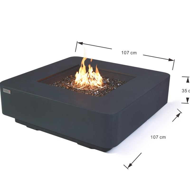BERGAMO Fire Table DG B - BBQ STORE MALTA