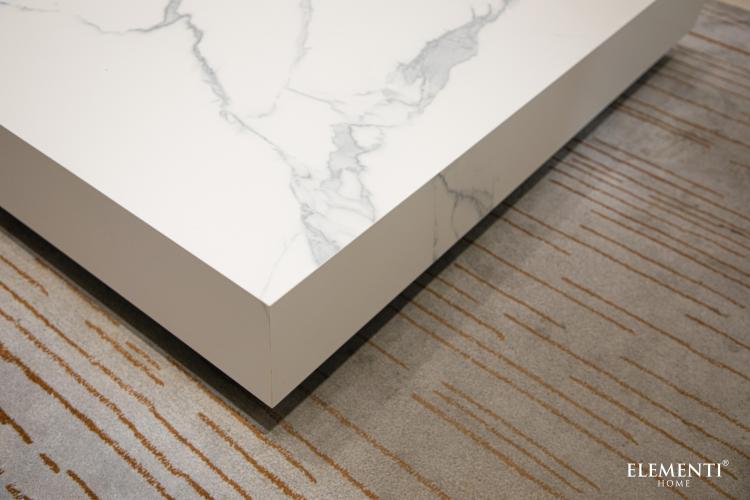 BIANCO Marble Procelain Series Coffee Table Super Large - BBQ STORE MALTA