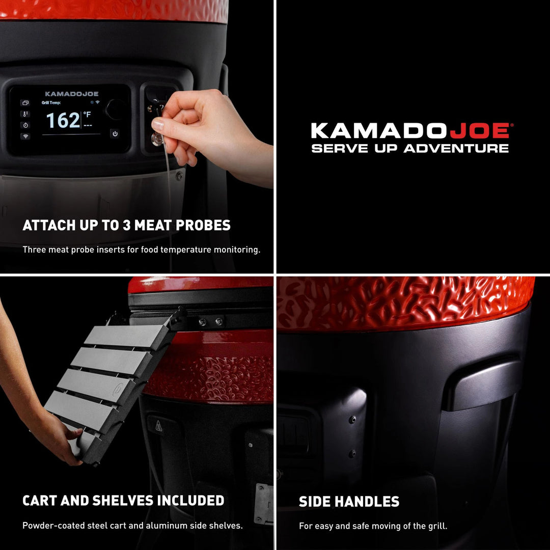 BIG JOE® KONNECTED JOE™ DIGITAL CHARCOAL GRILL AND SMOKER - BBQ STORE MALTA