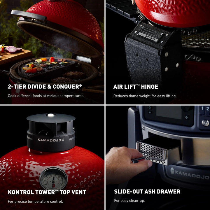 BIG JOE® KONNECTED JOE™ DIGITAL CHARCOAL GRILL AND SMOKER - BBQ STORE MALTA