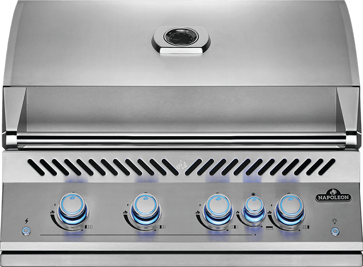 Built - In 700 Series 32" with Infrared Rear Burner Propane, Stainless Steel, Interior Lights - BBQ STORE MALTA