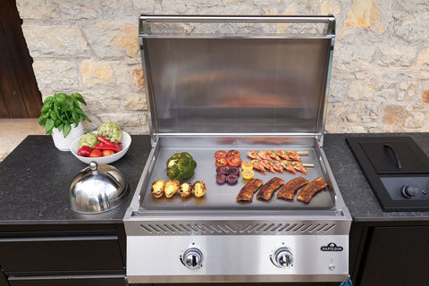 BUILT - IN GRIDDLE 32" - BBQ STORE MALTA