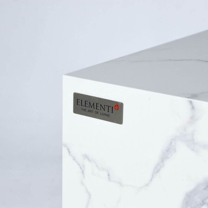 Carrara Porcelain Top Fire Table B - BBQ STORE MALTA