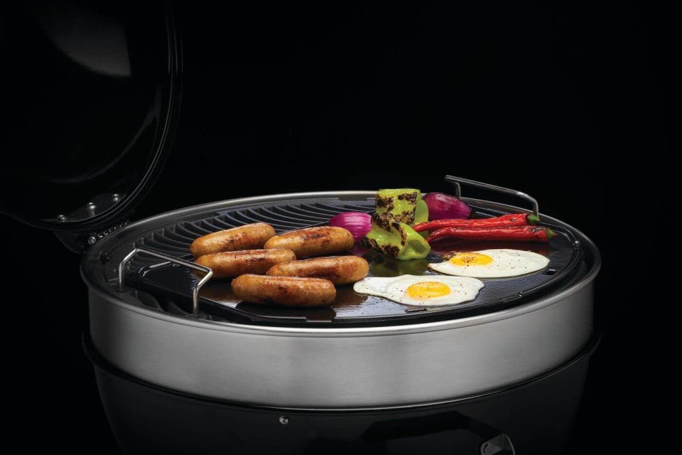 Cast Iron griddle for 22" Charcoal grill - BBQ STORE MALTA