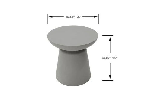 KYLIX Side table - Space Grey