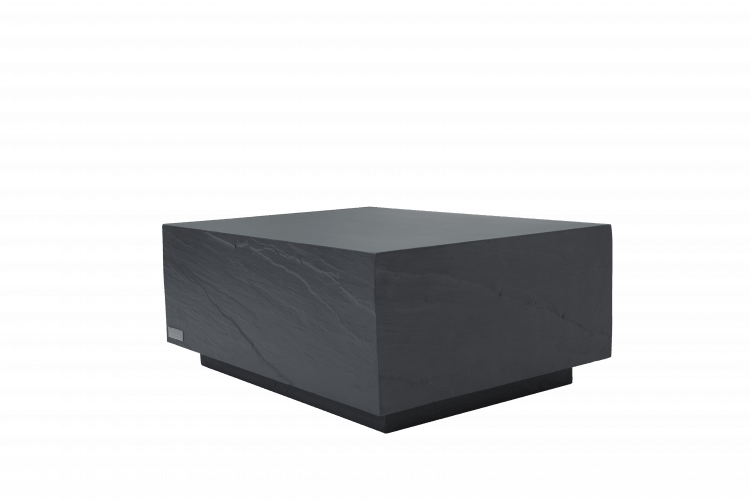COLORADO Sandstone Series Coffee Table Rectangle Medium - Slate Black - BBQ STORE MALTA