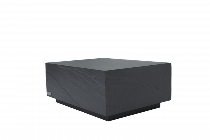 COLORADO Sandstone Series Coffee Table Rectangle Medium - Slate Black - BBQ STORE MALTA