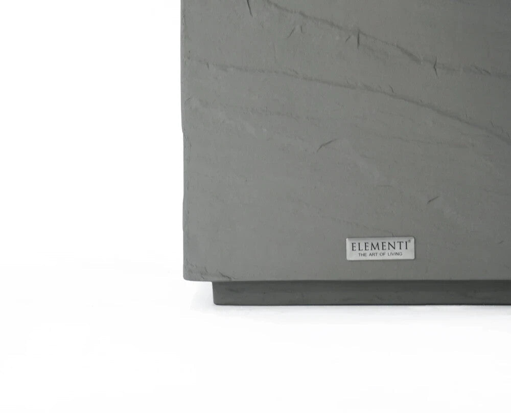 COLORADO Sandstone Series Side Table - Space Grey - BBQ STORE MALTA
