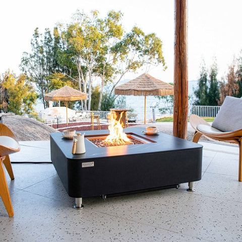 Copenhagen Porcelain Top Fire Table B - BBQ STORE MALTA