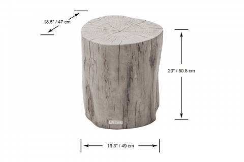 DAINTREE Side Table - Drift Wood - BBQ STORE MALTA