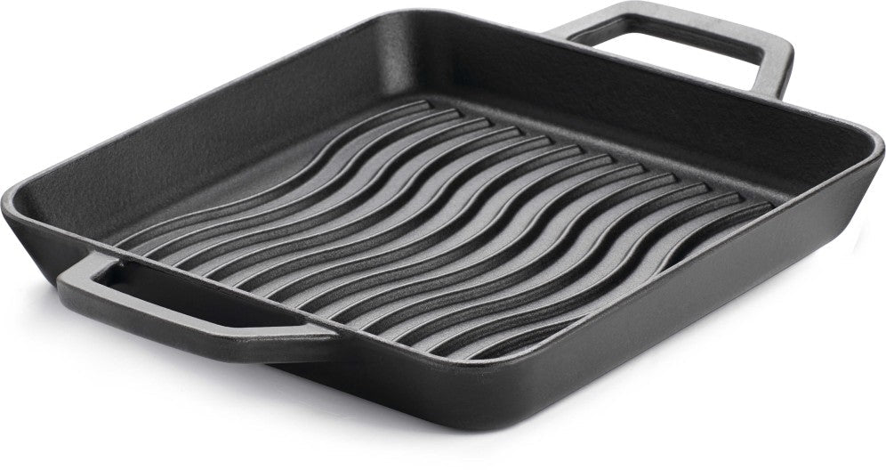GRIDDLE, CAST IRON SQUARE - BBQ STORE MALTA