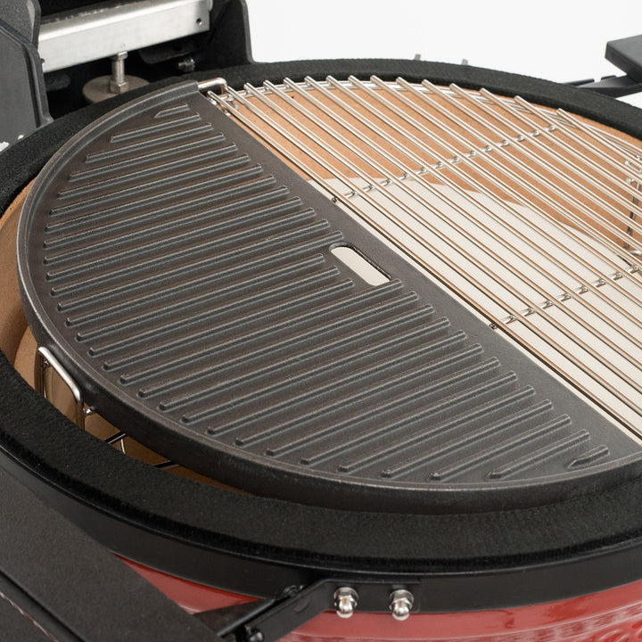 Half Moon Cast Iron Reversible Griddle - Big Joe ® - BBQ STORE MALTA