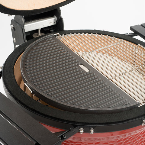 Half Moon Cast Iron Reversible Griddle - Classic Joe ® - BBQ STORE MALTA