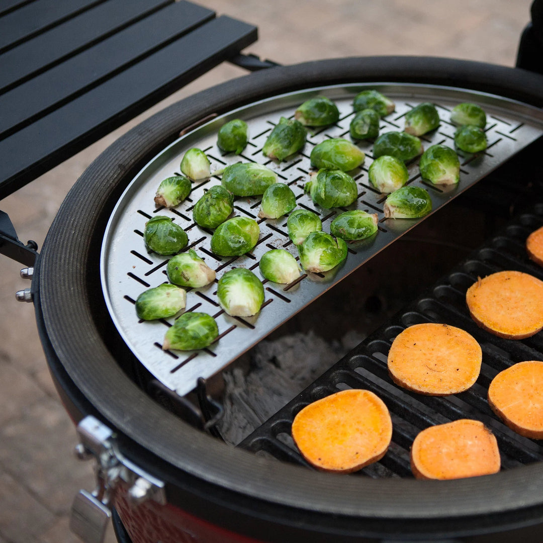 Half Moon SS Cooking Grate (Fish &amp; Veg) - Big Joe ® - BBQ STORE MALTA
